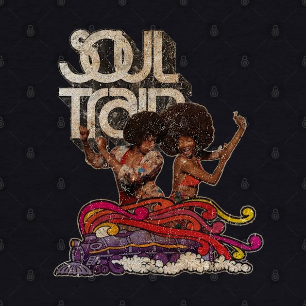 soul train vintage on t shirt - zaisemarket by ZaiseMarket